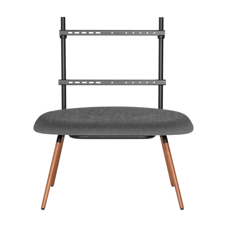Nordic Wooden Tv Floor Stand Grey