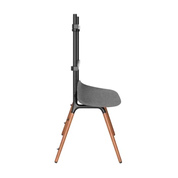 Nordic Wooden Tv Floor Stand Grey