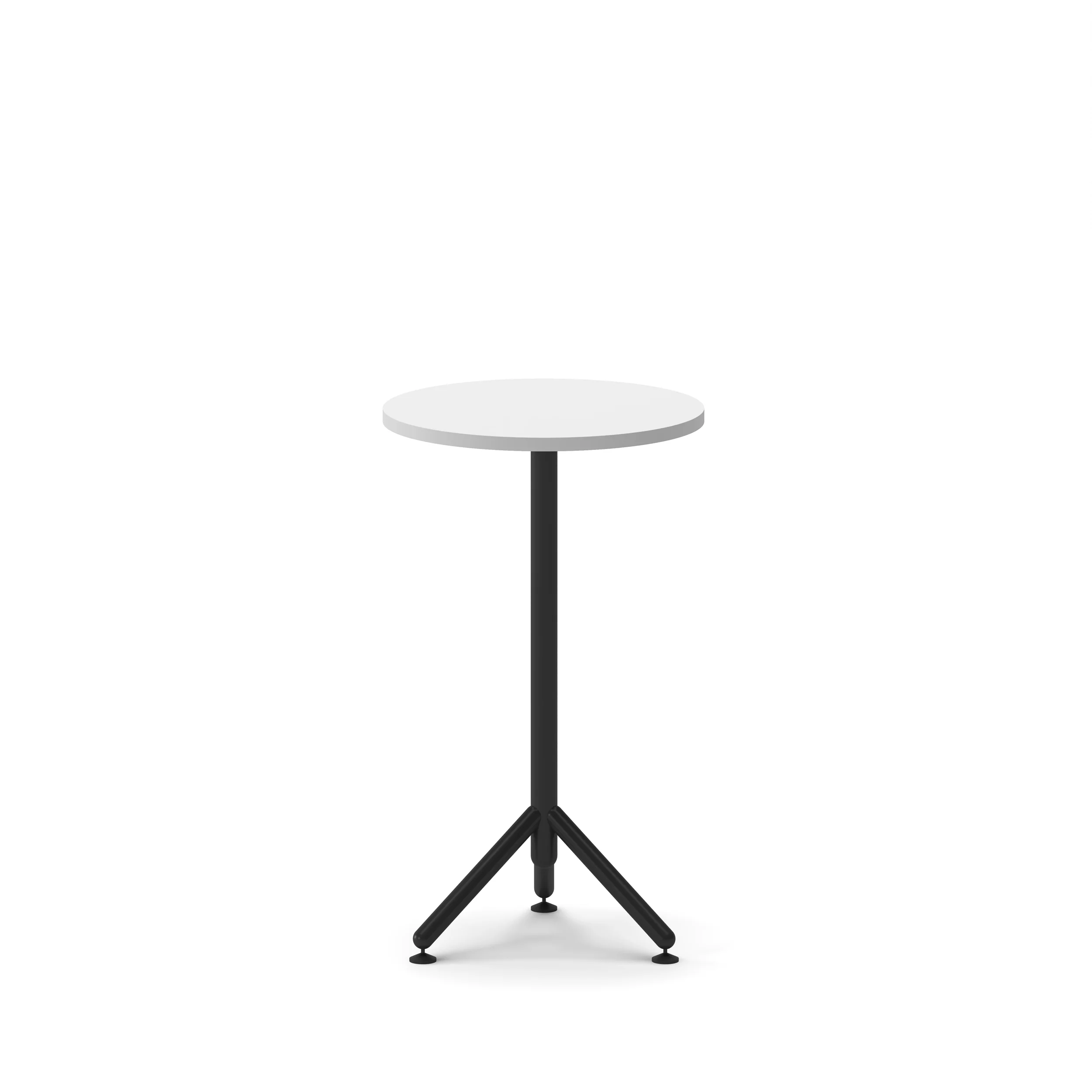 Loop High Round Table Black Frame1