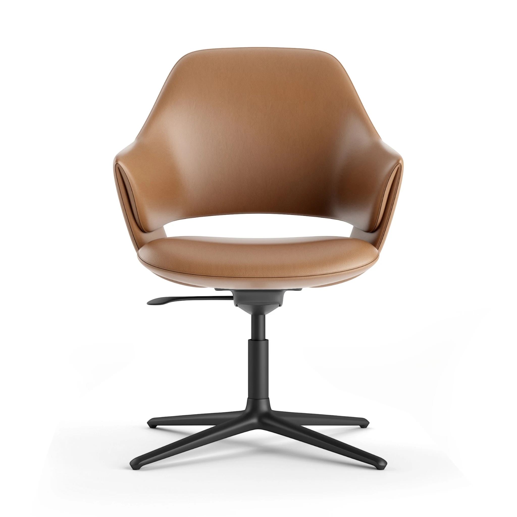 navo Dune Visitor Chair Black Frame 1
