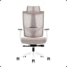 Aero Chair Mesh Beige Grey