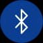 bluetooth symbol circle