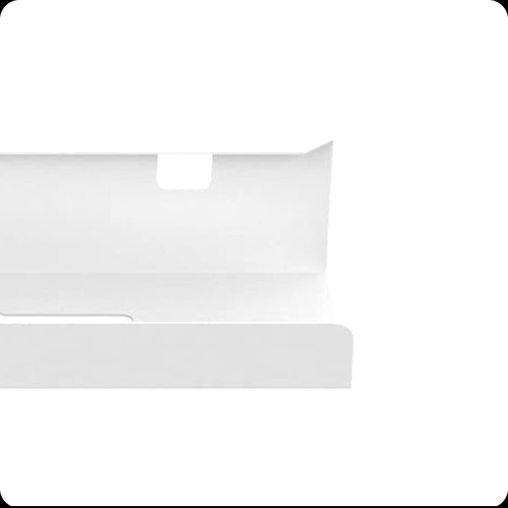 Cable Management Tray White 1