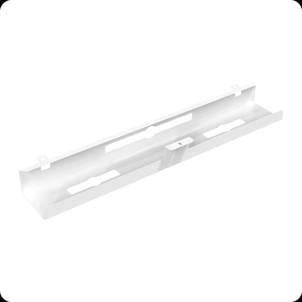 Cable Management Tray White