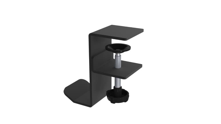 Desk Accessory Clamp Black