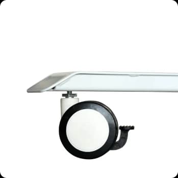 Desk Casters White