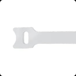 Grips Hook Loop Cable Ties White 1