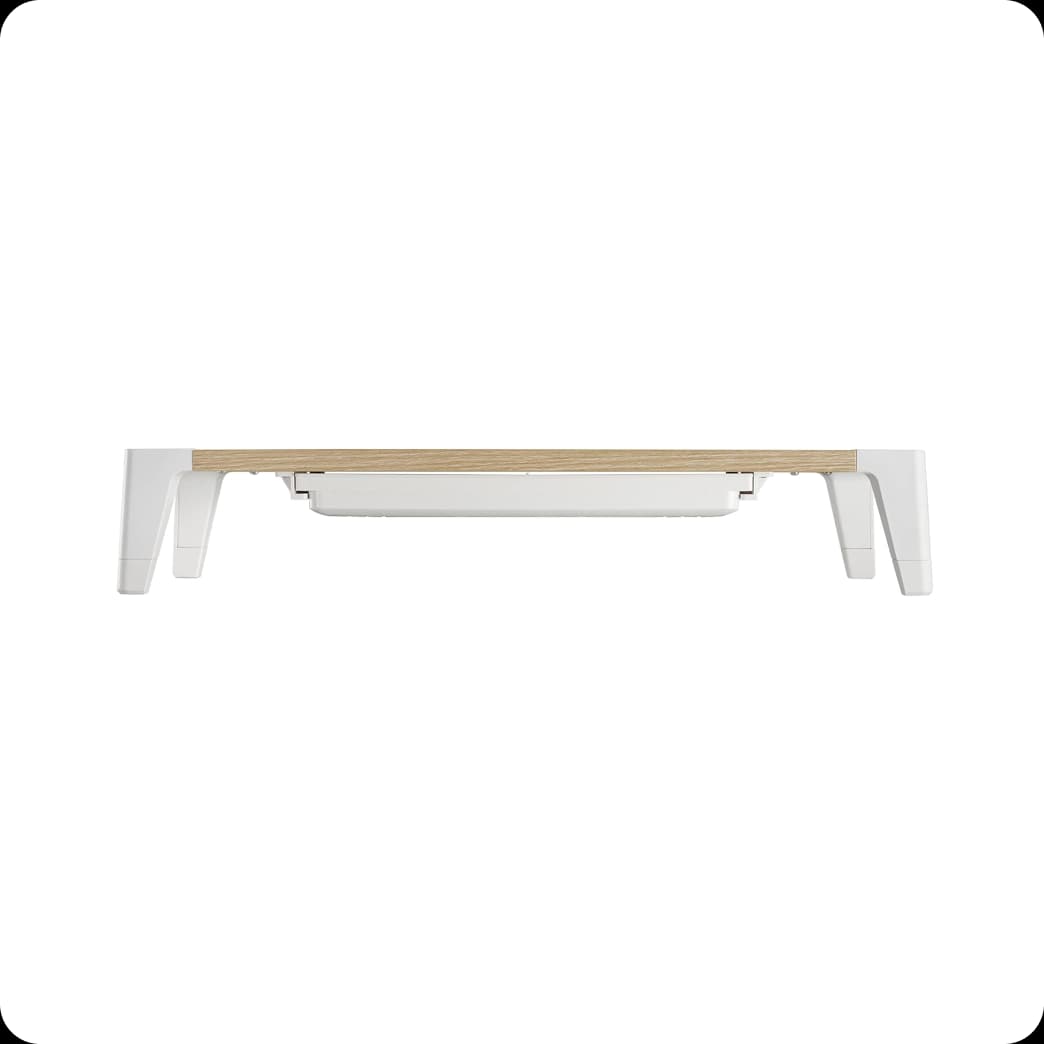 Monitor Riser With Drawer Wood 2