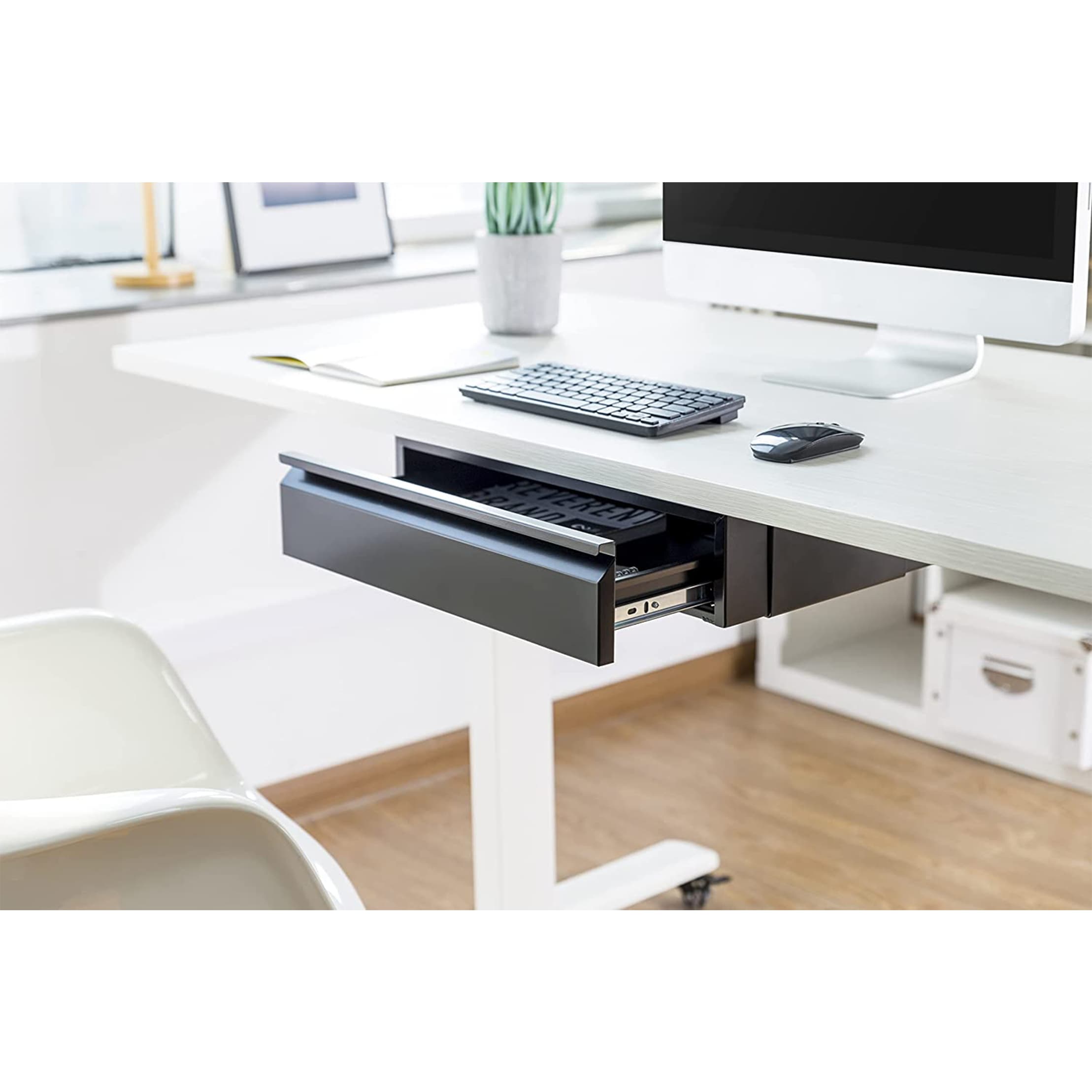 Under Desk Storage Drawer Standing Desk Accessories By Navodesk