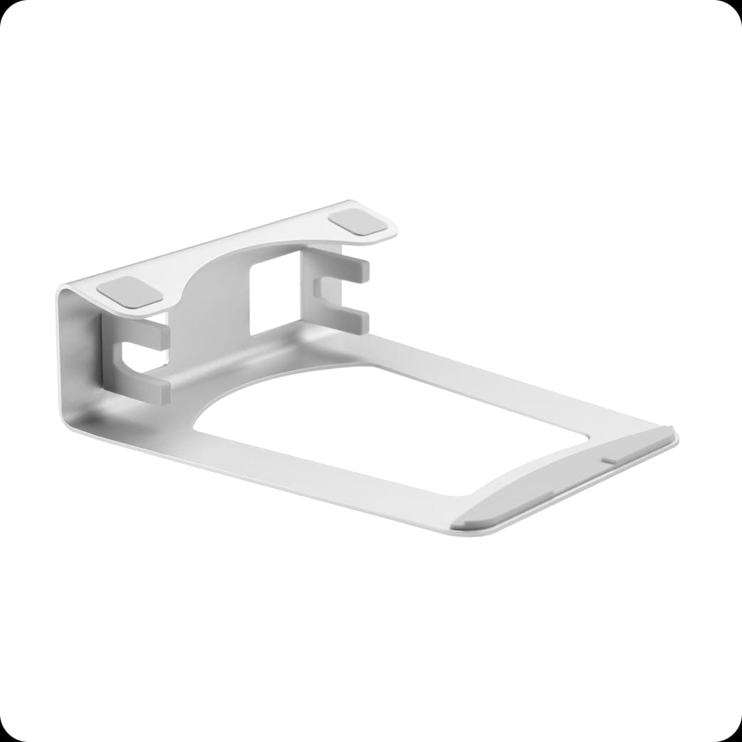 Vertical Laptop Stand And Riser Silver 2