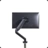 Single Monitor Arm Model C Pro Black
