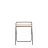 Modern Folding Desk Oak Black