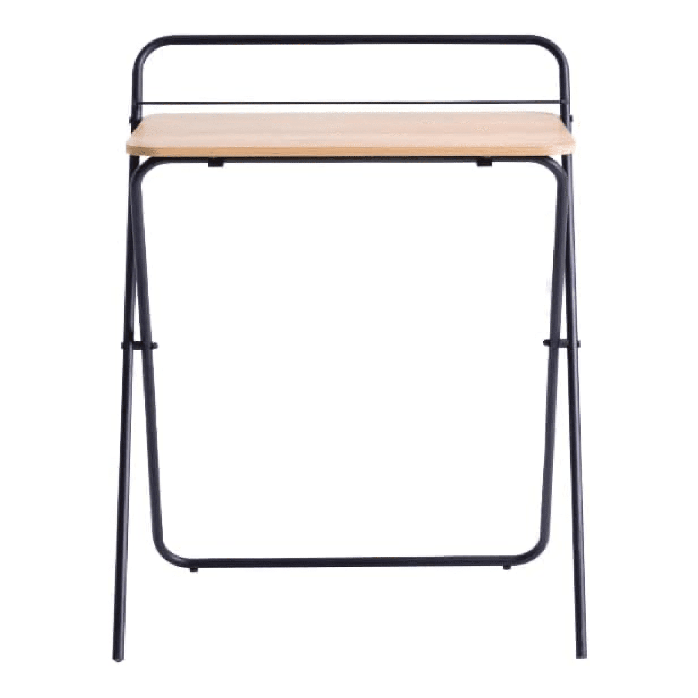 Modern Folding Desk Oak Black
