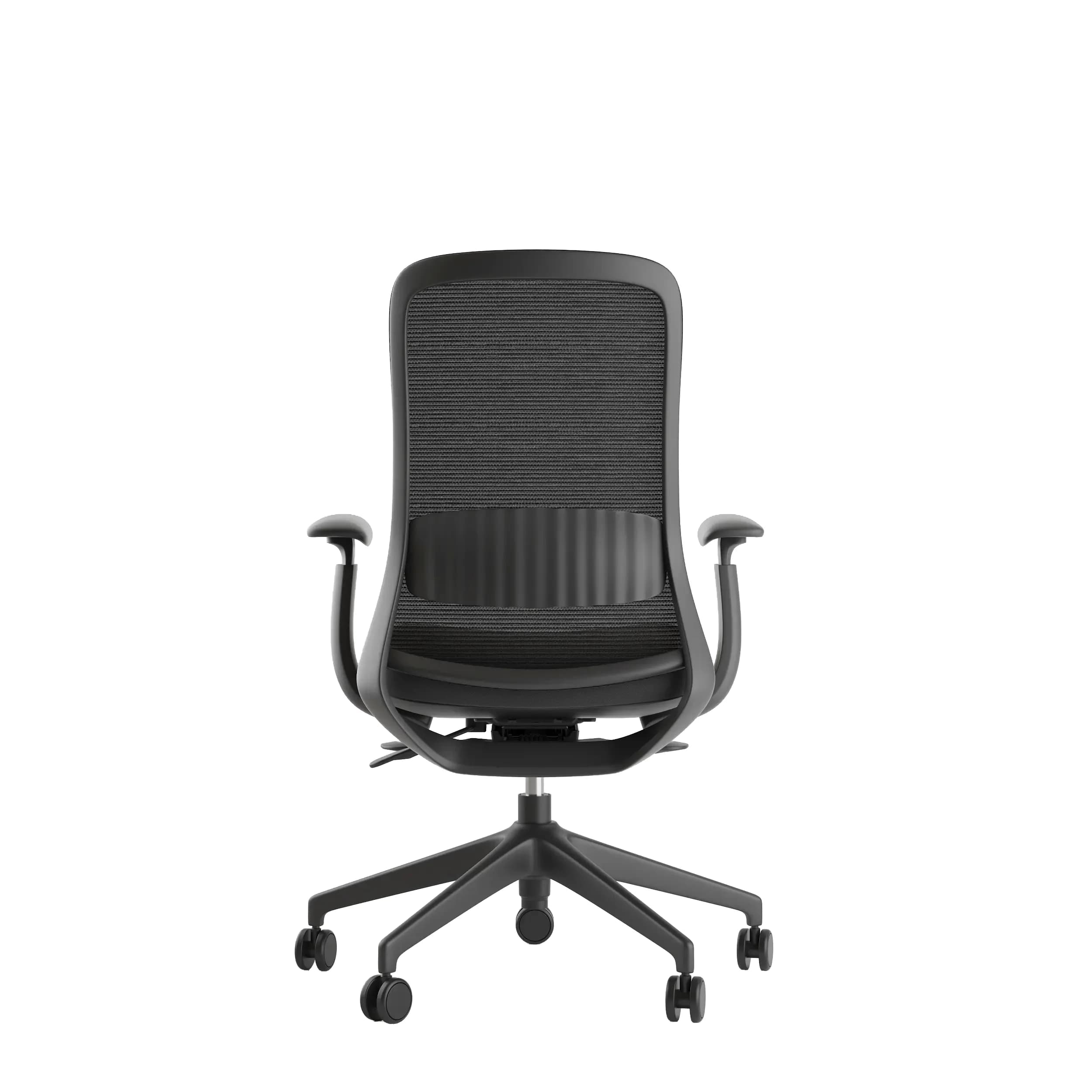 nio chair pure black without headrest 2