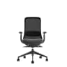 NIO With Headrest Office Chair All Black 1