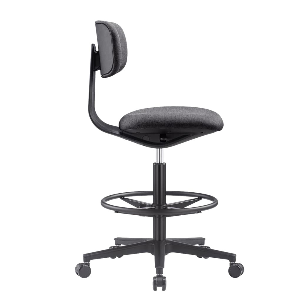 Pluto Plus Office Chair Pure Black