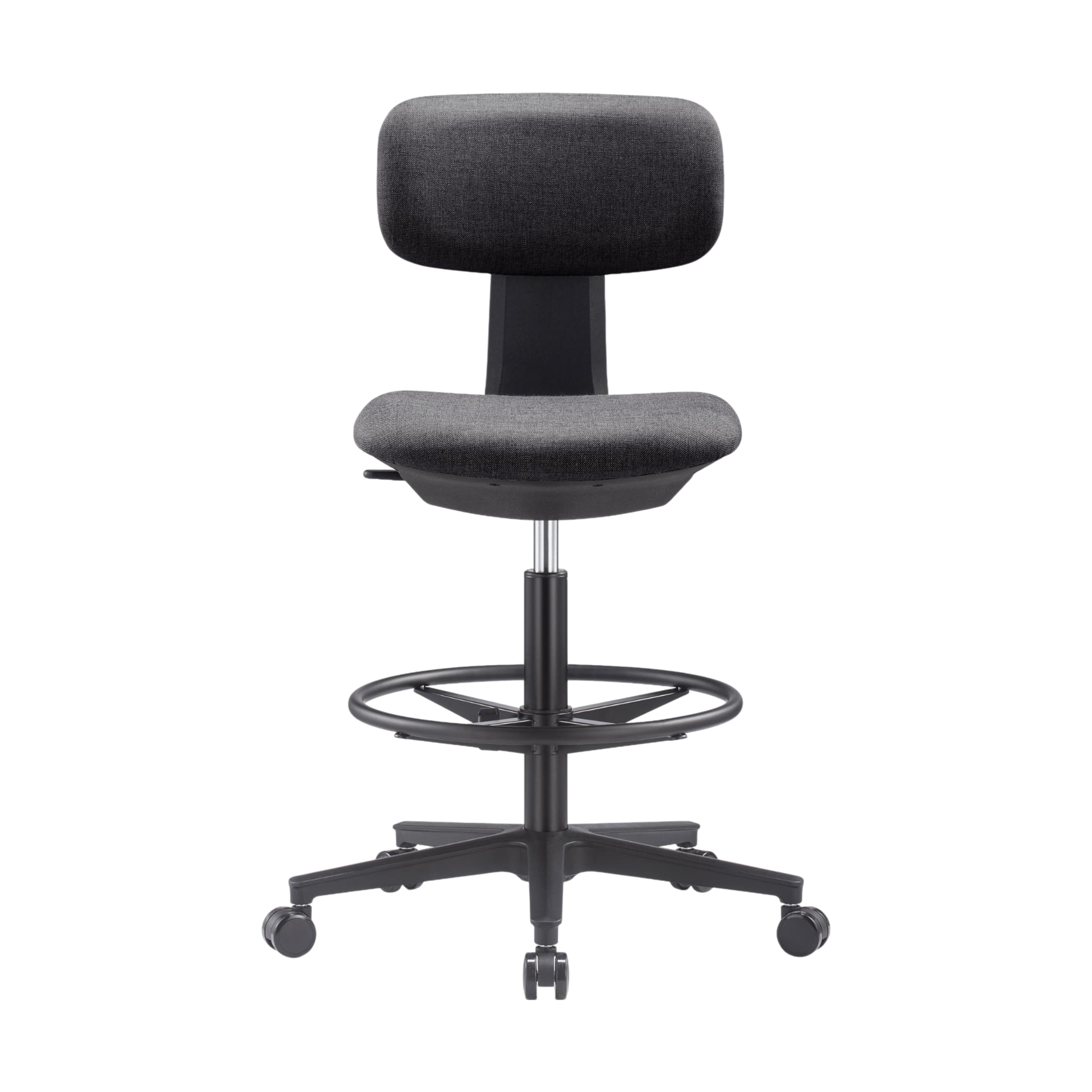 Pluto Plus Office Chair Pure Black