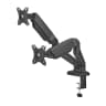 Dual Monitor Arm Model C Black