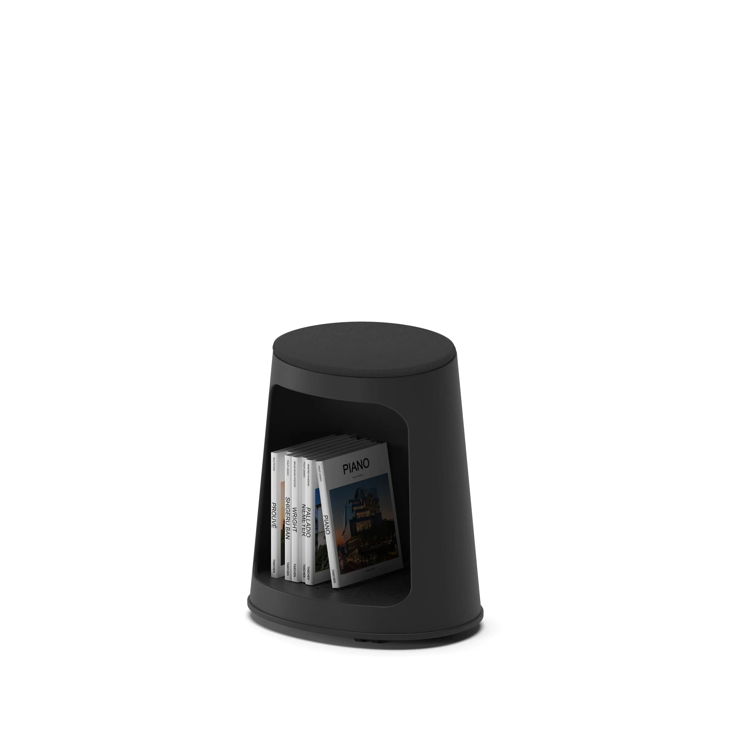 Nest Stool Black1
