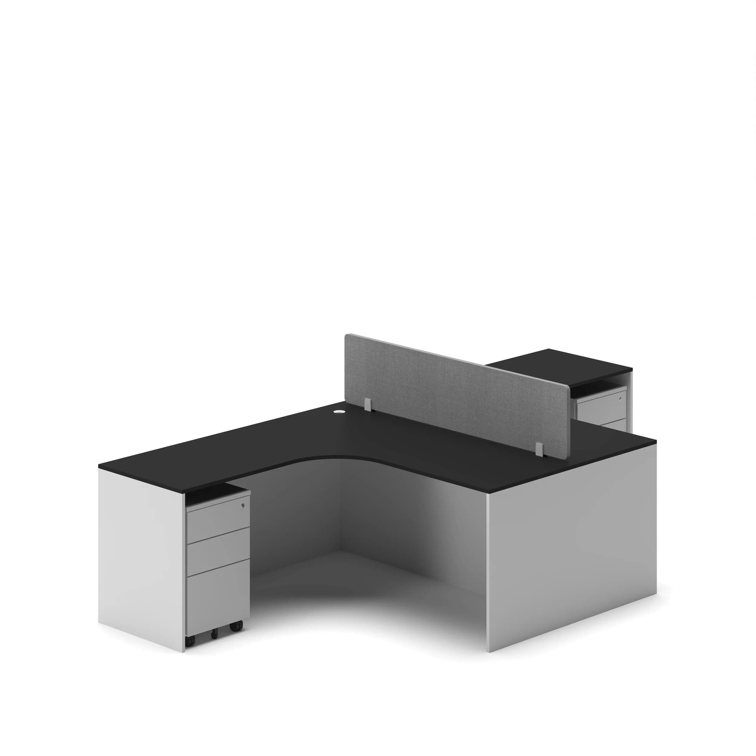 Slate Angle Workstation Duo Black White1
