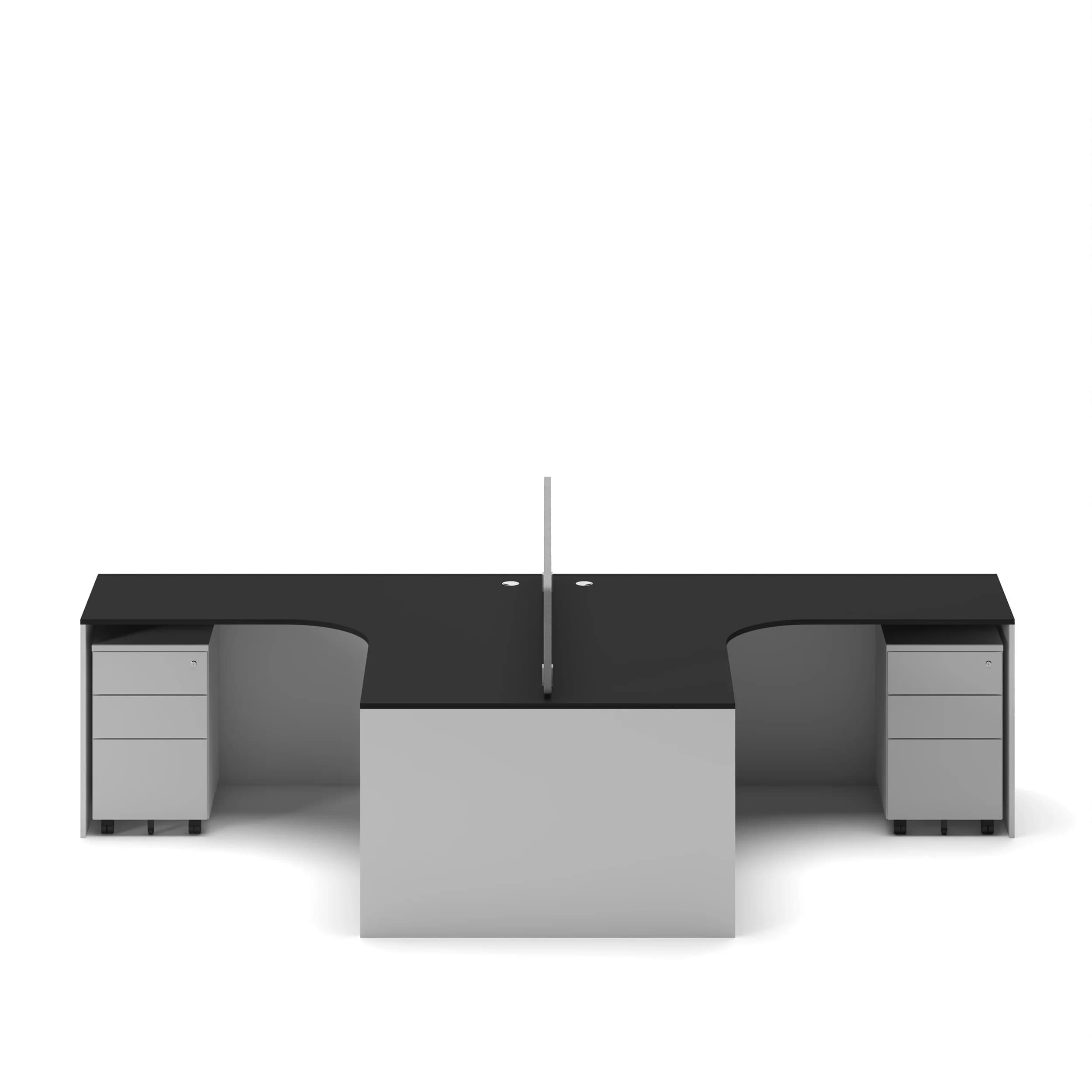 Slate Angle Workstation Duo Black White3