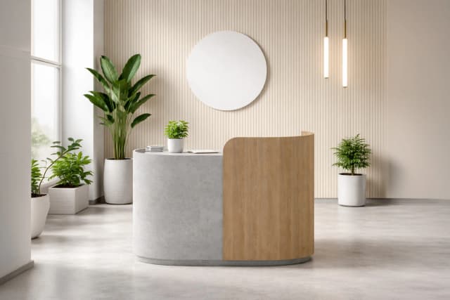 Reception and Executive zones