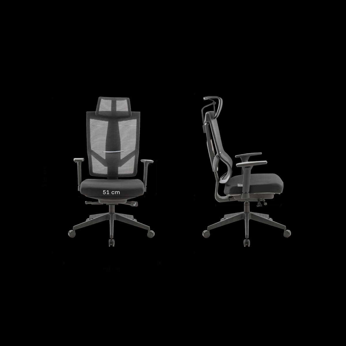 AERO Chair Fabric Dimensions
