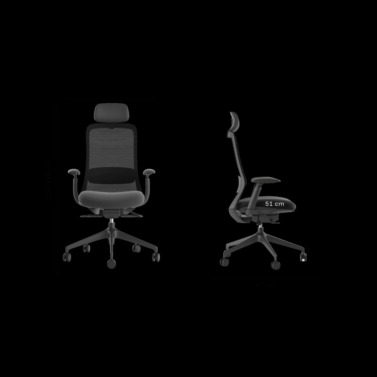 NIO Chair Dimensions