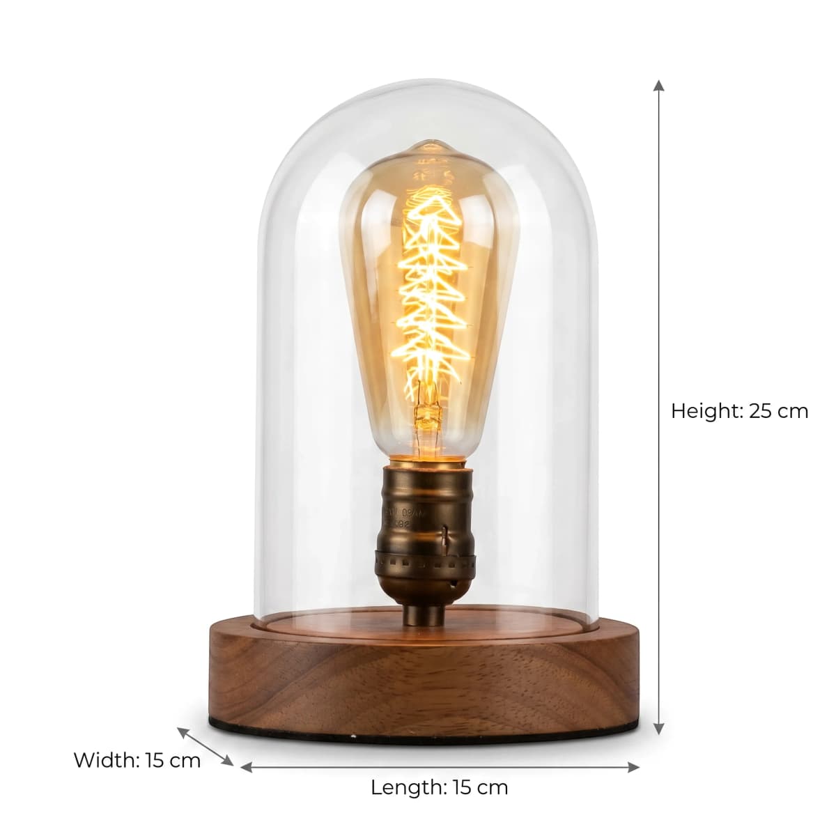 Navo® Retro lamp Dimension