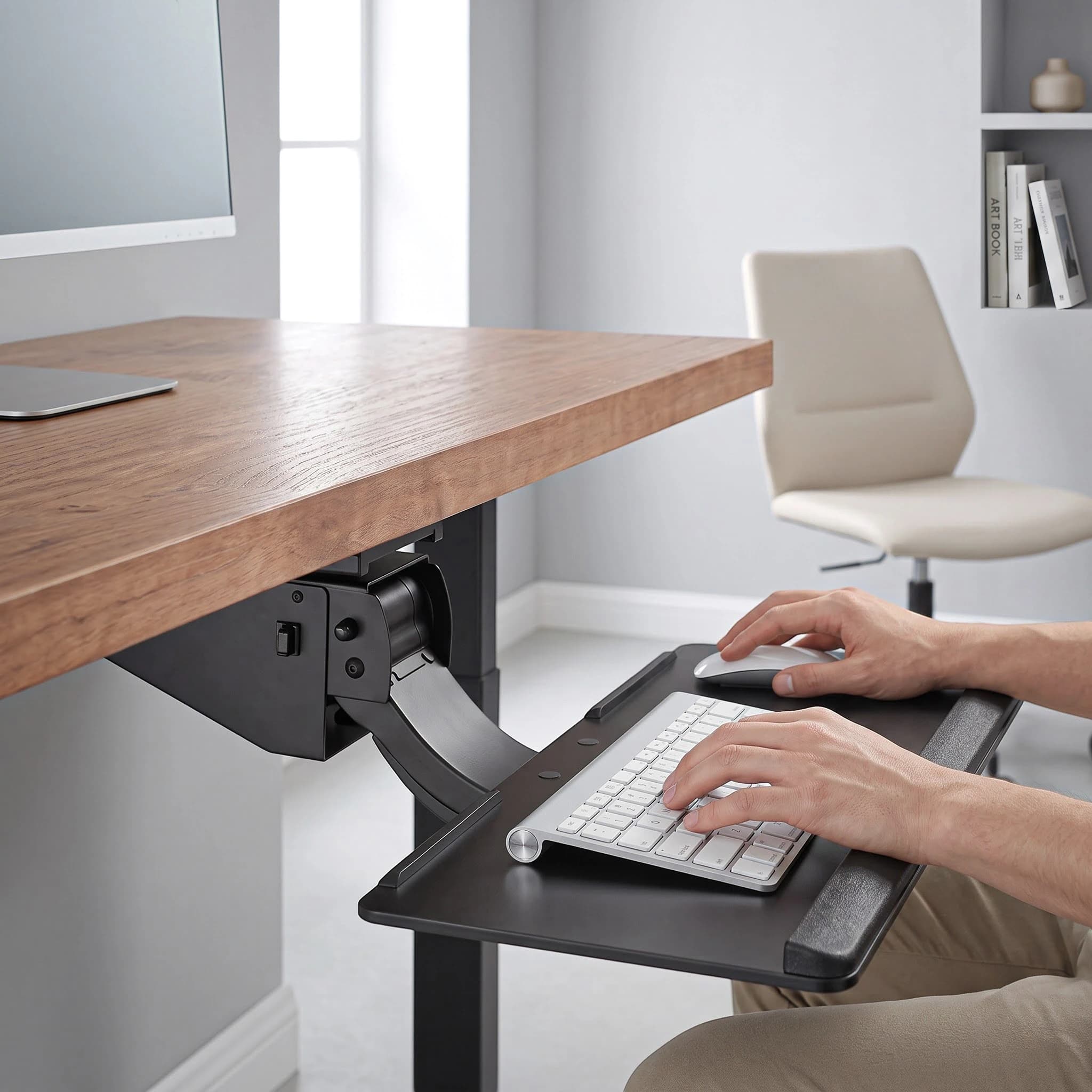 Navo® UnderDesk KeyBoard Tray 1