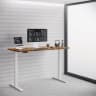 Navodesk® Pro Standing Desk White 180cm X 76 Cm Wild Walnut