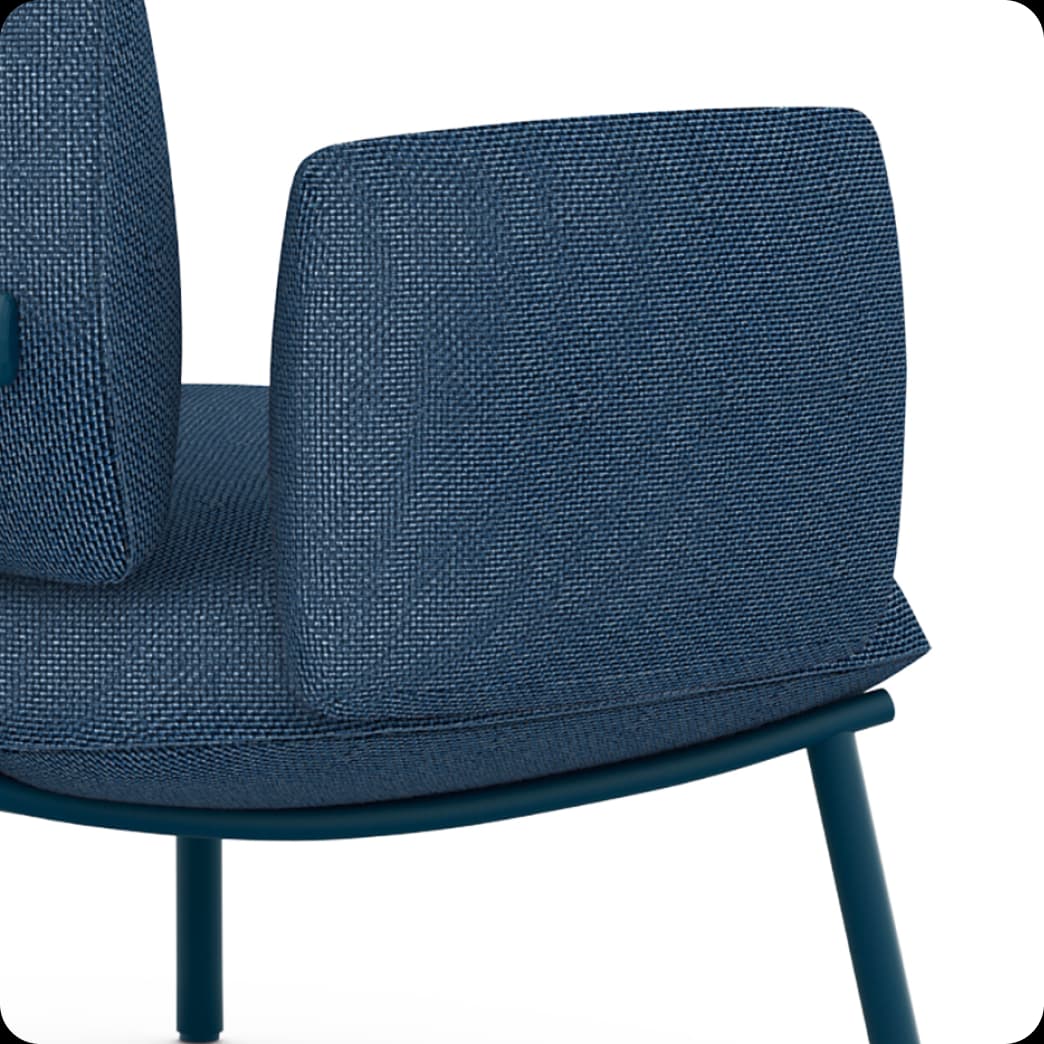 Cloud Chair Dark Blue 2