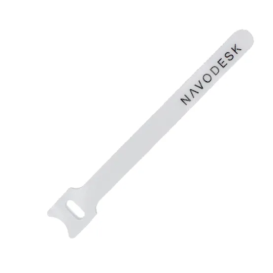 Grips Hook Loop Cable Ties Grey