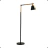 Nordic Wooden Floor Lamp White