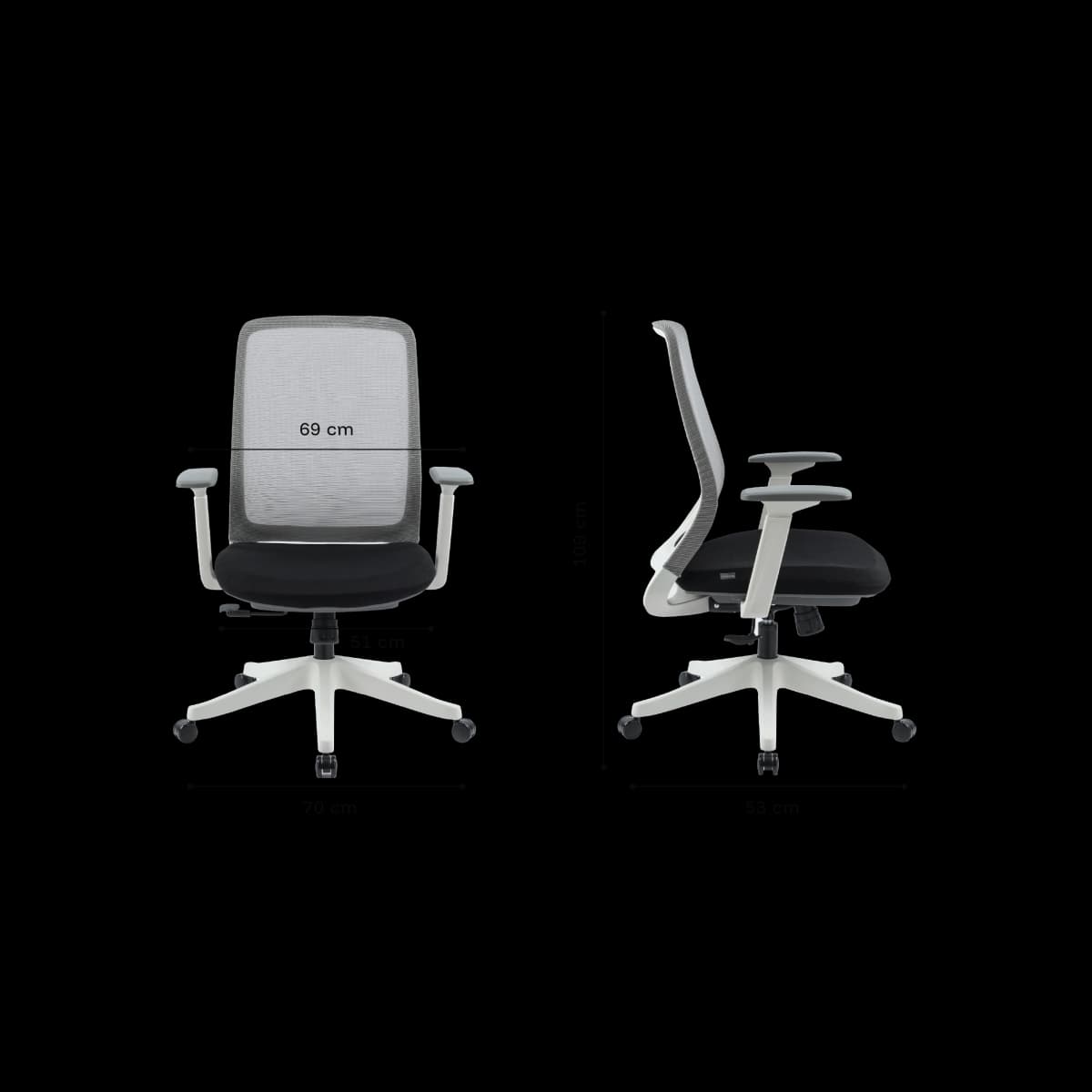 NEMO Chair Dimensions