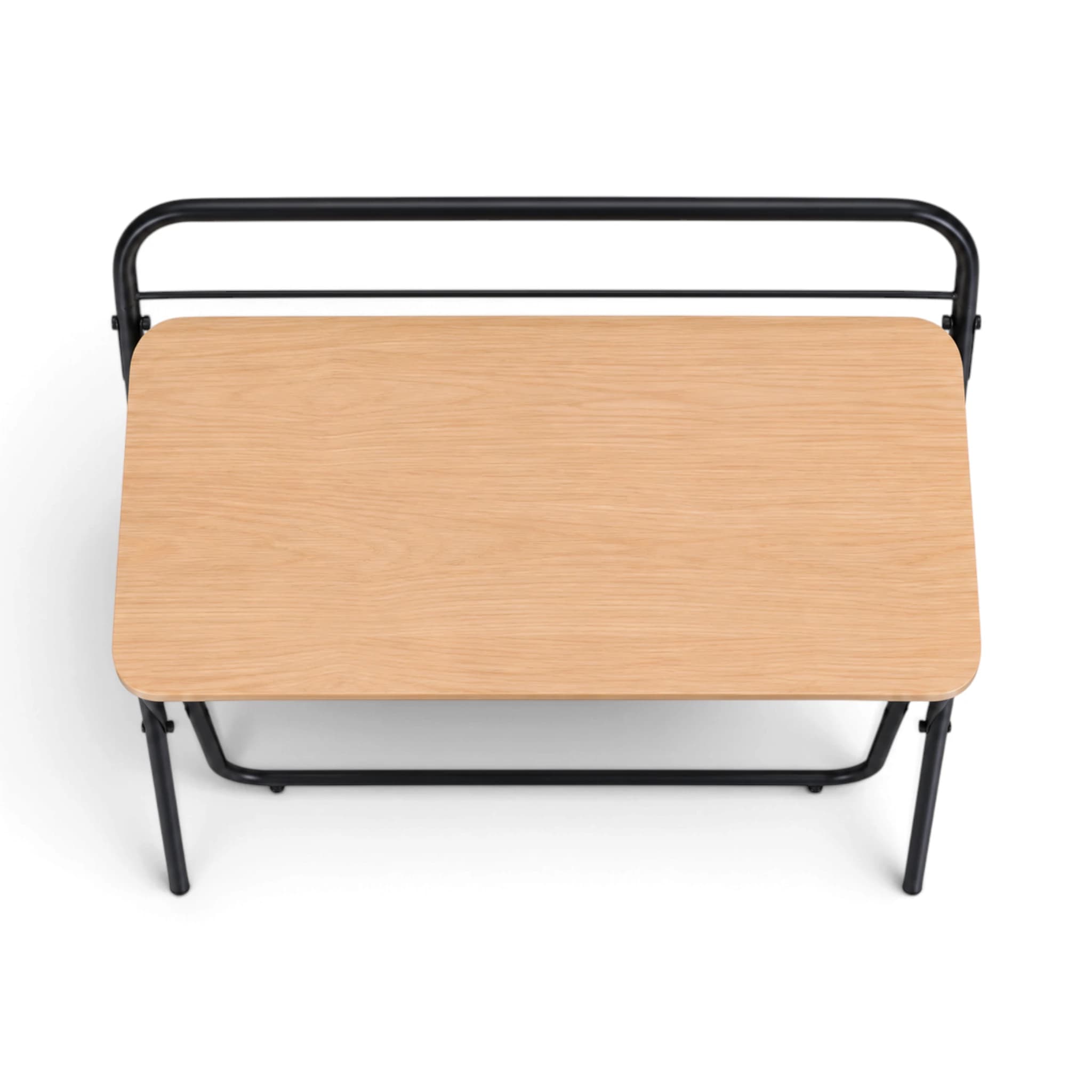 Navo® Folding Table Black Oak 4