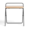 Navo® Folding Table Black Oak 4