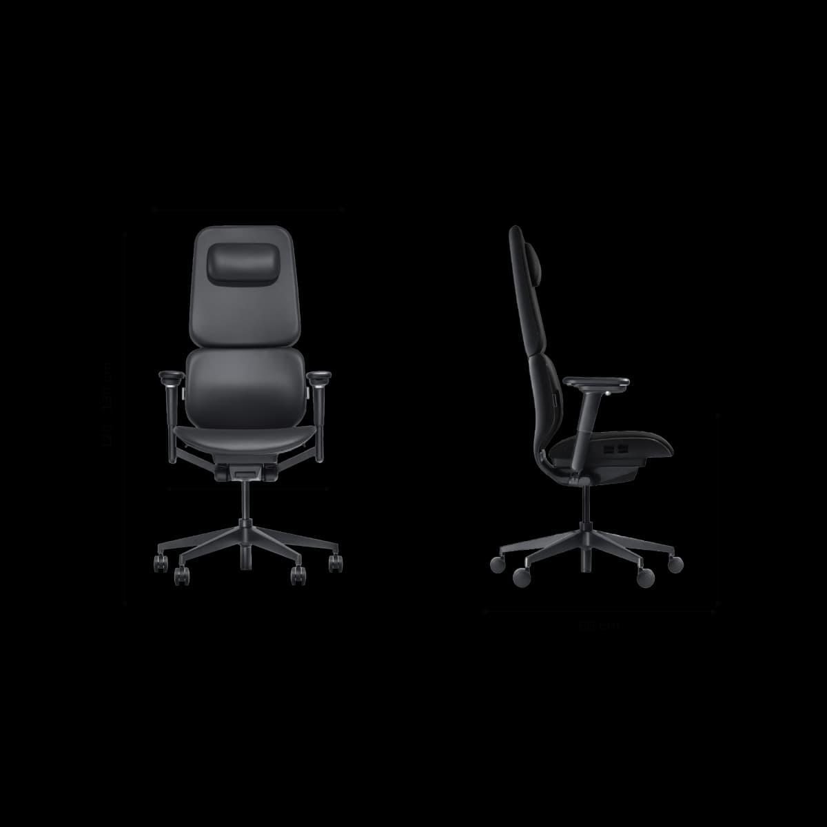 ATOM HIGH Chair Dimensions