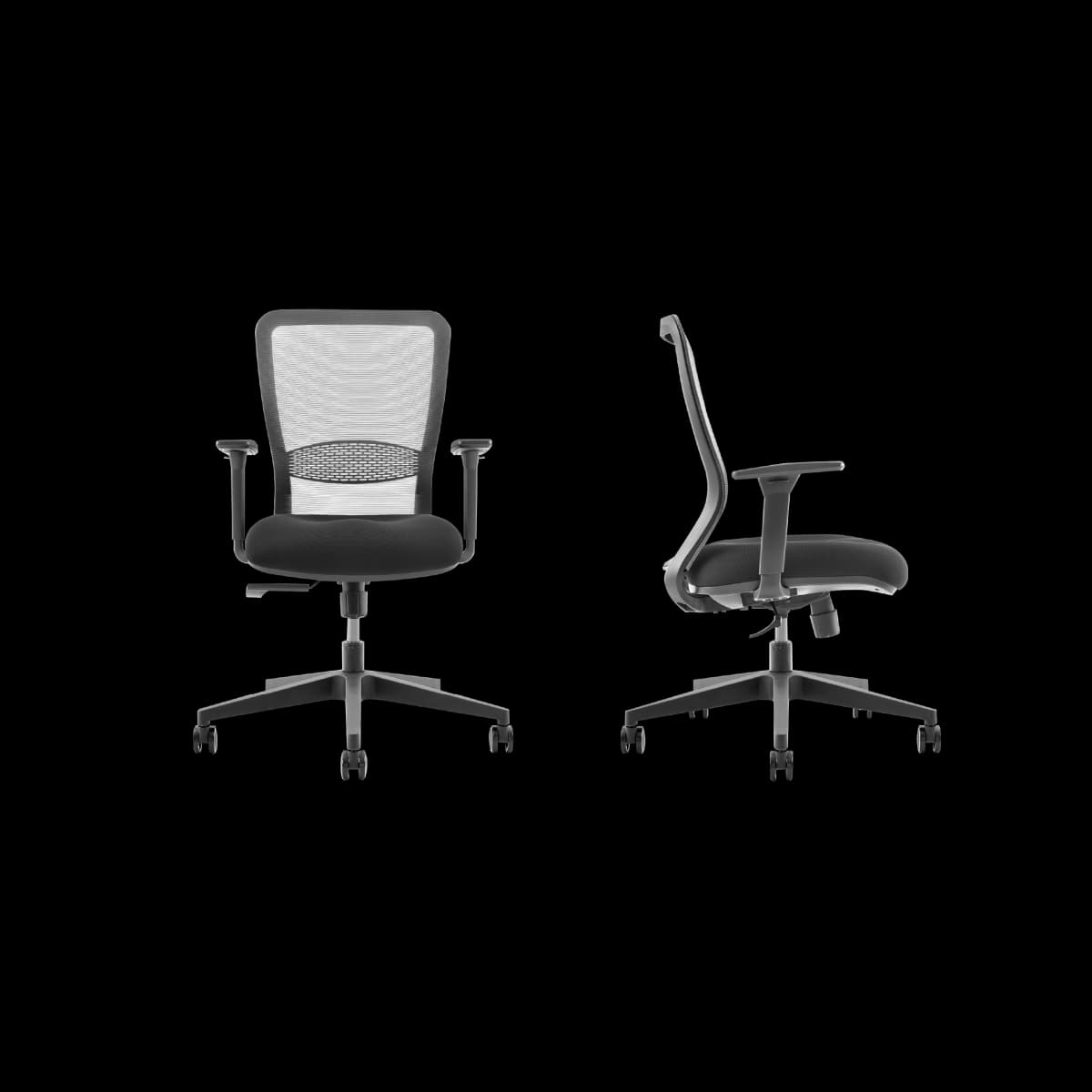 Ergolite Visitor Office Chair Dimensions