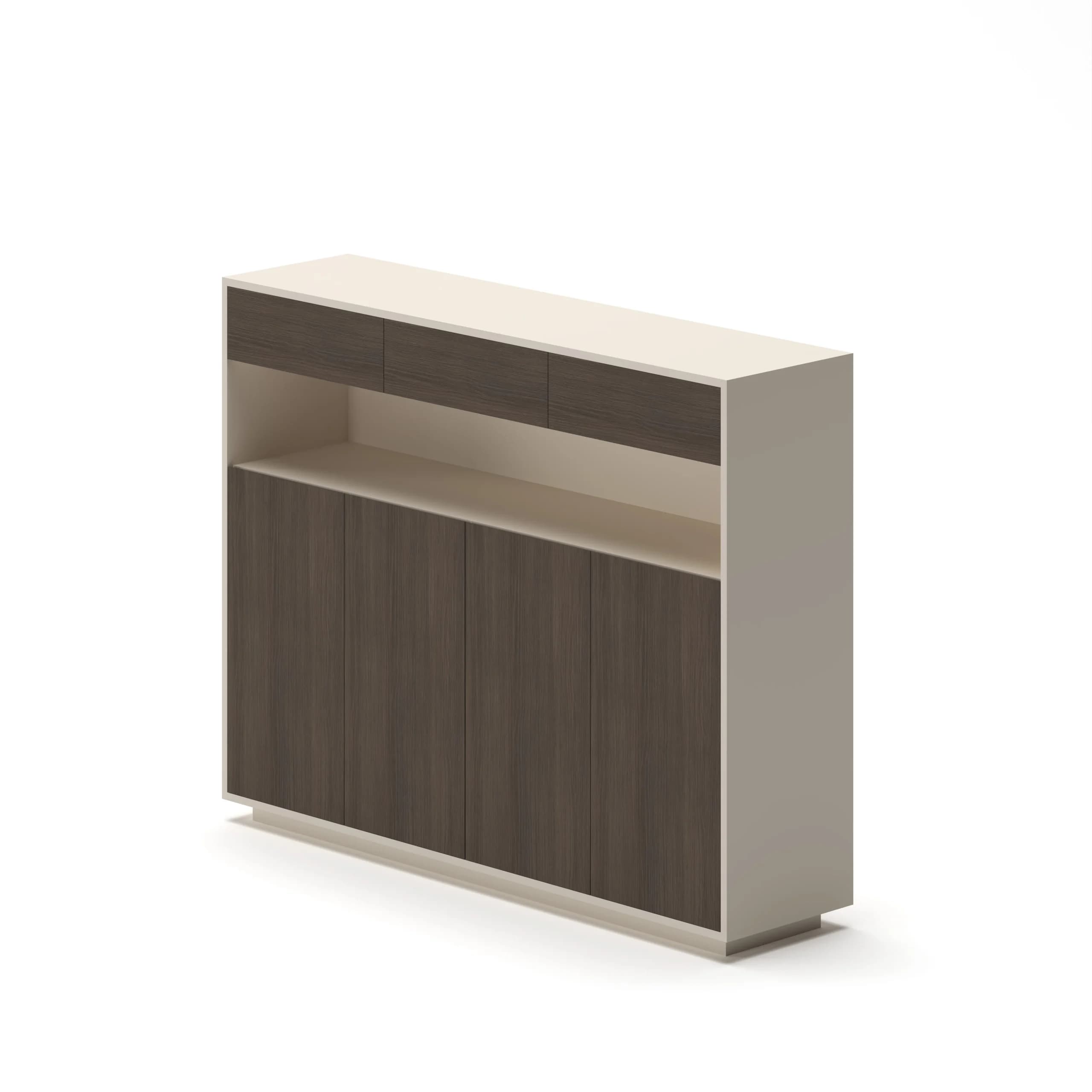Slate Cabinet Walnut Cream