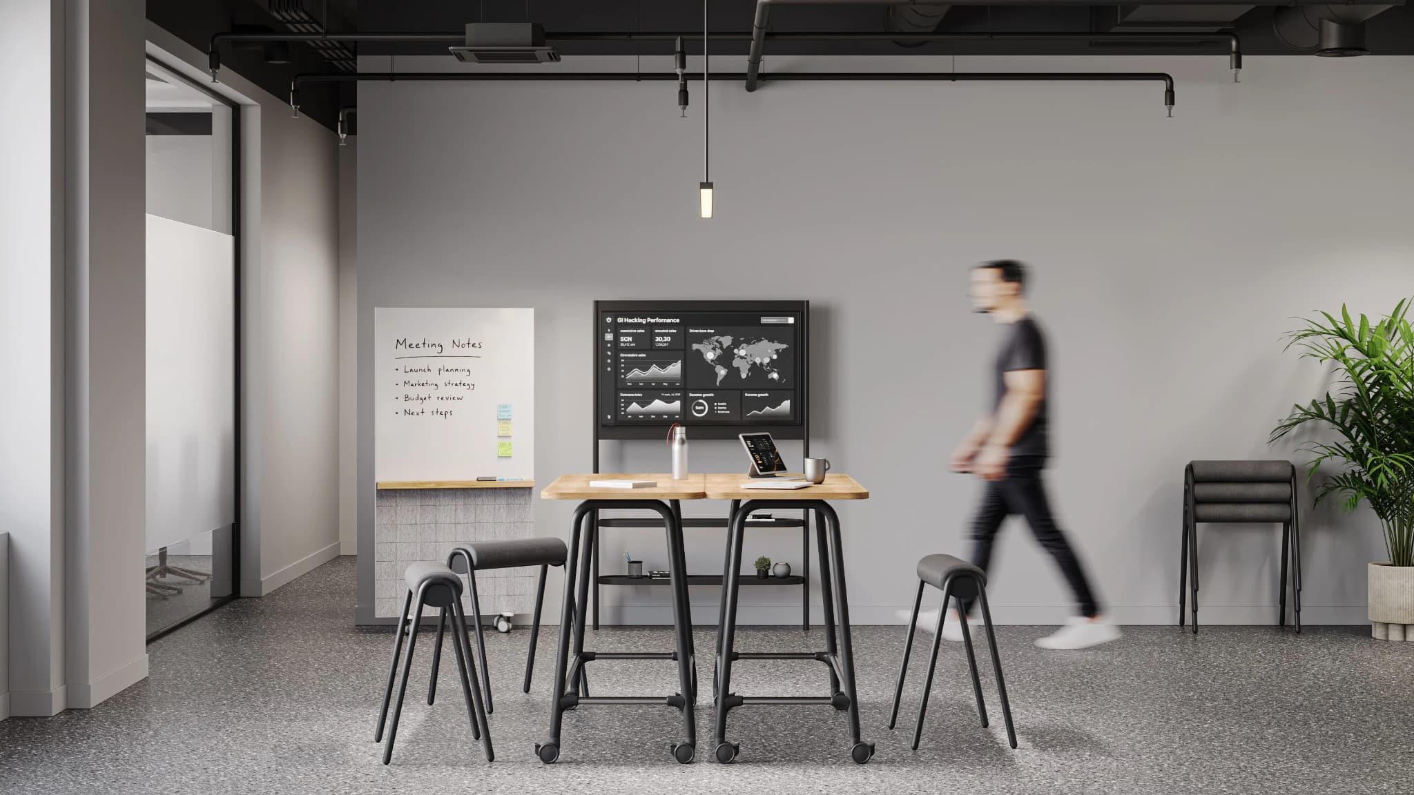 NAVO Loop Mobile High Table