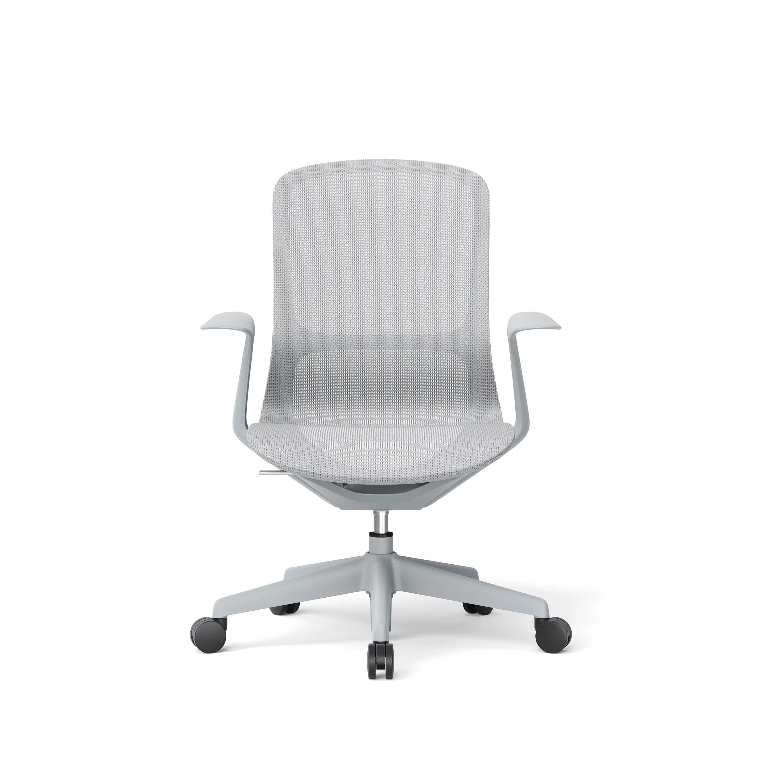 WAVE MODERN MESH OFFICE CHAIR GREY1