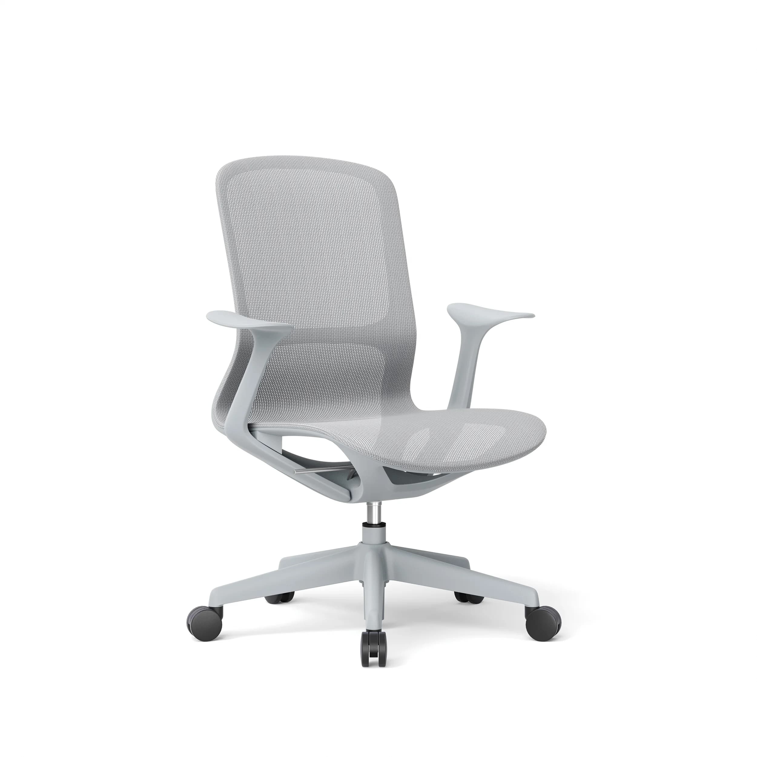 WAVE MODERN MESH OFFICE CHAIR GREY3