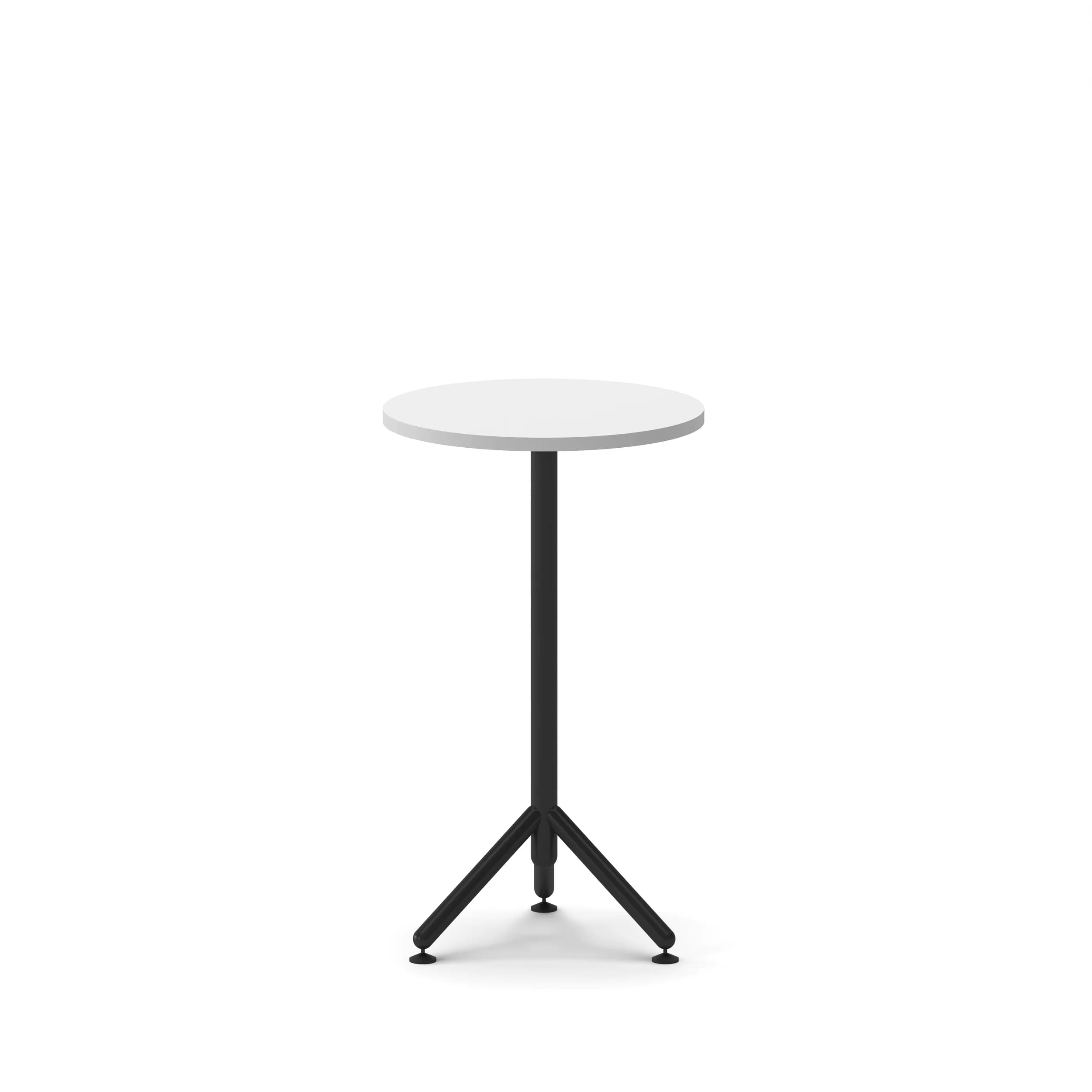 Loop High Round Table Black Frame1