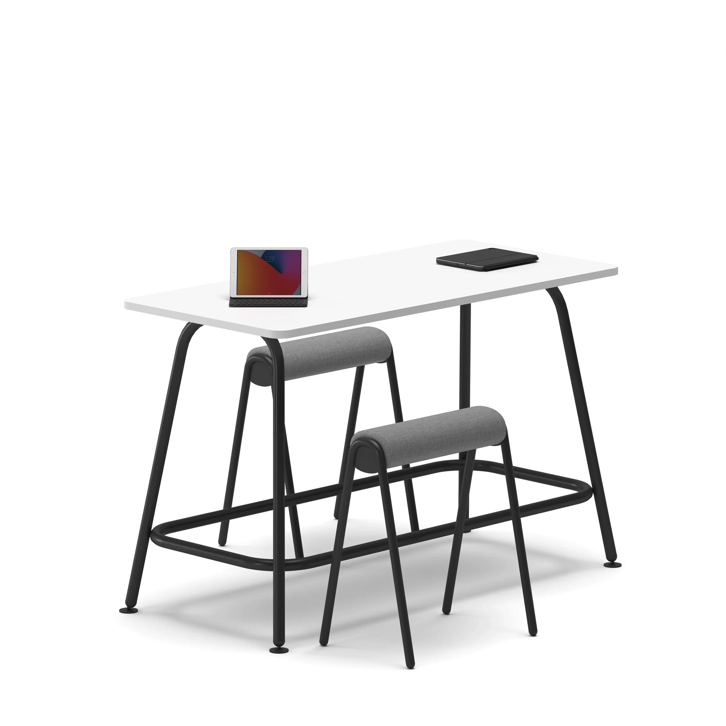 Loop High Table Frame Black 2