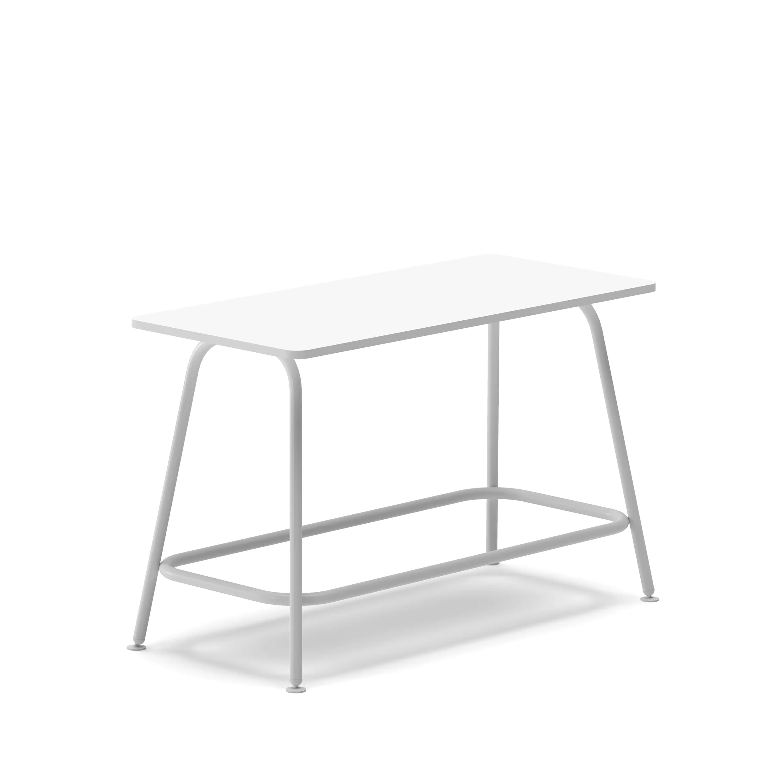 Loop High Table Frame White 2