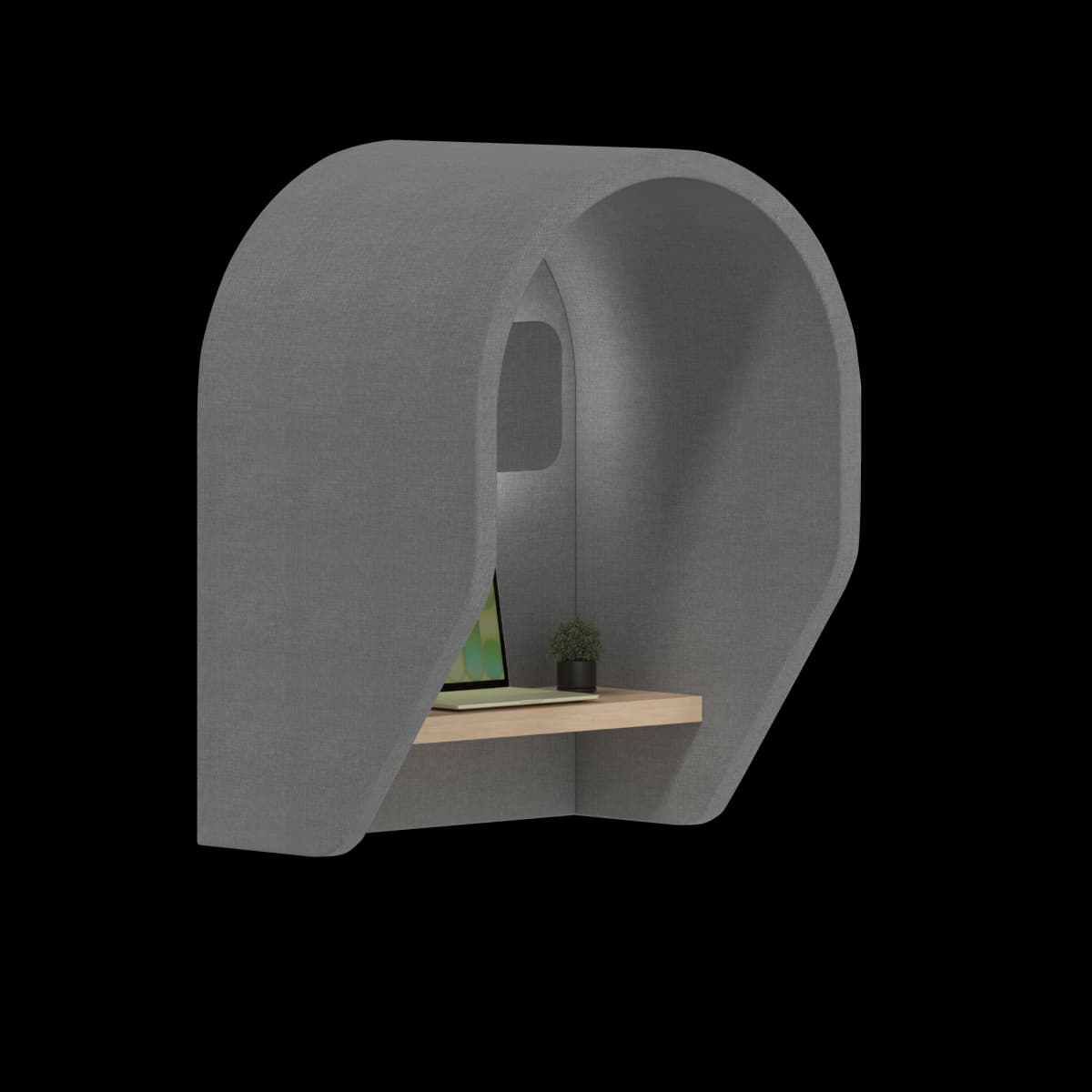 Nest Wall Phone Booth 8211 DIM