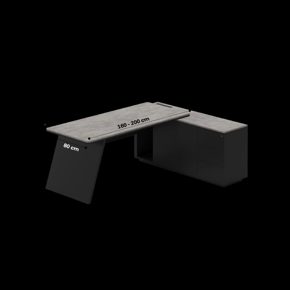 Navo® Prism Executive Desk DIM