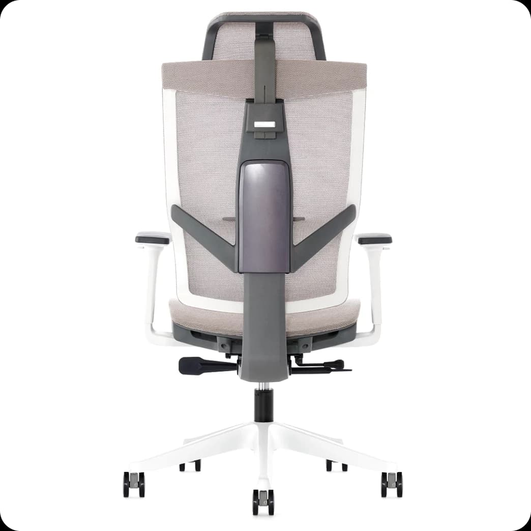 Aero Chair Mesh Beige Grey 2