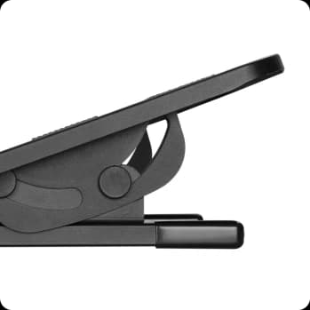 Ergonomic Under Desk Footrest Model A Black 1